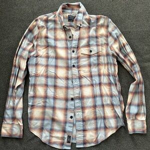 Abercrombie & Fitch Multicolor Plaid Casual Shirt